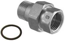 Ühendus Tdm Brass 230NOR, 3/4 tolli väliskeere / 3/4 tolli sisekeere