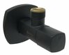 Nurgaventiil Arco A-80, must matt, 1/2X3/8