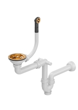 Sifoon valamu jaoks Quadron M1SSG6A, valge/vask