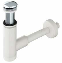 Valamu sifoon Ravak X01723, 63 mm, valge/kroom