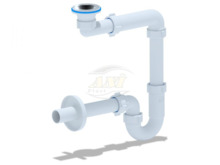 Sifoon valamu jaoks Ani Plast DB5003EU, 1 1/4, valge