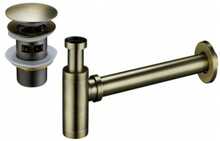 Sifoonikomplekt Click-clack kaanega valamu jaoks Mexen 7992050-40, 65 mm, vask