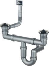 Sifoon terasest valamule Deante ZXY9924, Steel