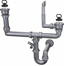 Sifoon valamu jaoks Deante ZXY9951, Steel