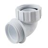 Sifooni küünarnukk Wavin Hepvo 206740003, d40/90