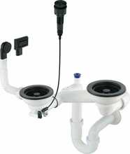 Sifoon graniitvalamule Deante Space-Saver ZXYN983, Nero
