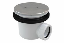 Dušialuse sifoon Ravak Professional 90, X01309, valge/kroom