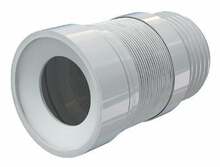 WC-poti põlv Ani Plast K821, 110 mm, valge