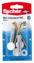 WC kinnitusdetailid Fischer UX 8 x 50 mm, 2 tk