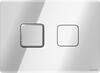 Loputuskasti nupp Cersanit Accento Square S97-054, kroom
