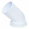 WC-poti põlv Ani Plast W4220, 45, 110/141 mm, valge