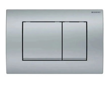 Loputusnupp Geberit Delta30 Front, matt kroom, 115.137.46.1