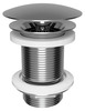 Kraanikausi sifoon Omnires A82CR, kroomitud, diameeter 7,2 cm
