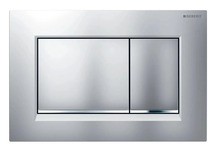Tühjendusnupp Geberit Sigma30 115.883.JQ.1, matt kroom, 246x164 mm