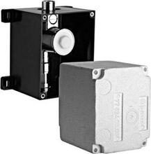 Loputuskasti äravoolumehhanism Schell Compact II, 121 mm