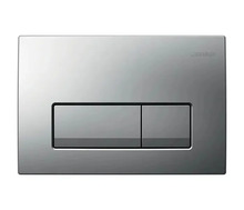 Juhtplaat Geberit Delta 50, matt kroom, 115.119.46.1