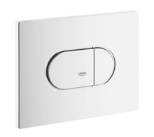 Vee äravoolu nupp Grohe Arena Cosmopolitan 38858SH0, horisontaalne, valge