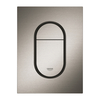 WC loputusnupp Grohe Arena Cosmopolitan S 37624AL0, brushed hard graphite, 130x172 mm