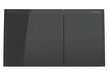 Loputusplaat Geberit Sigma70 115.622.SJ.1, must klaas