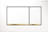 WC loputusnupp Geberit Sigma30 115.883.KK.1, valge-kuld-valge