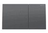 Loputusnupp Geberit Sigma70 115.622.QD.1, must kroom, 25x14,6 cm