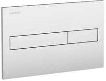 Loputusnupp Laufen Dual Flush, matt kroom, hall