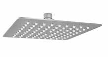 Dušiotsik Ferro SLIM DSN04, 200 x 200 mm, roostevaba teras, kroomitud