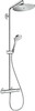 Dušikomplekt Hansgrohe Croma Select S 26794000, termostaadiga, kroom