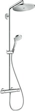 Dušikomplekt Hansgrohe Croma Select S 26794000, termostaadiga, kroom