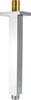 Dušiotsiku hoidik Deante Cascada Chrome LUBU, 250 mm