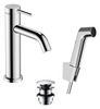 Valamusegisti Hansgrohe Tecturis S 73211000 bidee dušiotsikuga, kroom