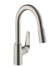Köögisegisti Hansgrohe Focus M42 ComfortZone 180 M429-H180, roostevaba teras