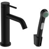 Valamusegisti käsidušiga Hansgrohe Tecturis S 73211670, matt must