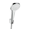Dušikomplekt Hansgrohe Croma Select E 1jet 26424400, valge/kroom