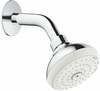 Dušiotsik Grohe Tempesta 100 III 26088001, 100 mm, läikiv kroom, hoidikuga