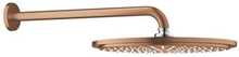 Dušipea Grohe Rainshower Cosmopolitan 310, 380 mm, brushed warm sunset