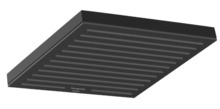 Dušiotsik Hansgrohe Pulsify E 260 1jet EcoSmart+ 24333670, 26x26 cm, must matt