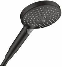 Käsidušš Hansgrohe Raindance Select S 120, 26530670, matt must, 3 režiimi