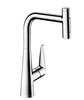 Köögisegisti Hansgrohe Talis Select M51 73867000, väljatõmmatava voolikuga, kroom