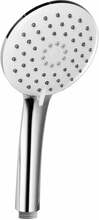 Dušiotsik Vento Luxe H20013W, 115 mm, valge/kroom