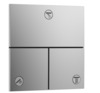 Sisseehitatav 3-suunaline lüliti Hansgrohe ShowerSelect Comfort E 15573000, kroom