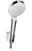 Dušikomplekt Hansgrohe Crometta 26567400, 1600 mm, valge/kroom