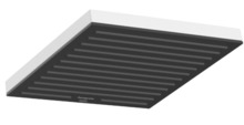 Dušiotsik Hansgrohe Pulsify E 260 1jet 24330700, 26x26 cm, valge matt
