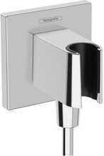Dušihoidik Hansgrohe FixFit E 26889000, 9 cm, kroom