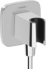 Seinapistikupesa dušivoolikule hoidikuga Hansgrohe FixFit Q 26887000, kroom