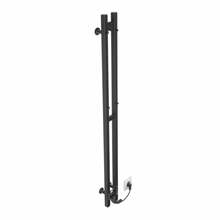 Elektriline rätikukuivati Thermoval TVB LONG, 1200 x 105 mm, must, 80 W