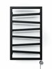 Elektriline rätikukuivati Terma ZigZag, 50 cm x 83.5 cm, metallmust