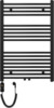 Elektriline käterätikuivati Mexen Ares, 900 x 600 mm, 600 W, must