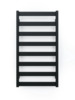 Vee baasil rätikuivatiga radiaator Terma Vivo, 500 x 910 mm, must