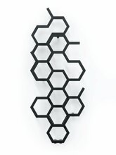 Veekütte rätikuradiator Terma Hex, 48.6 x 122 cm, heban